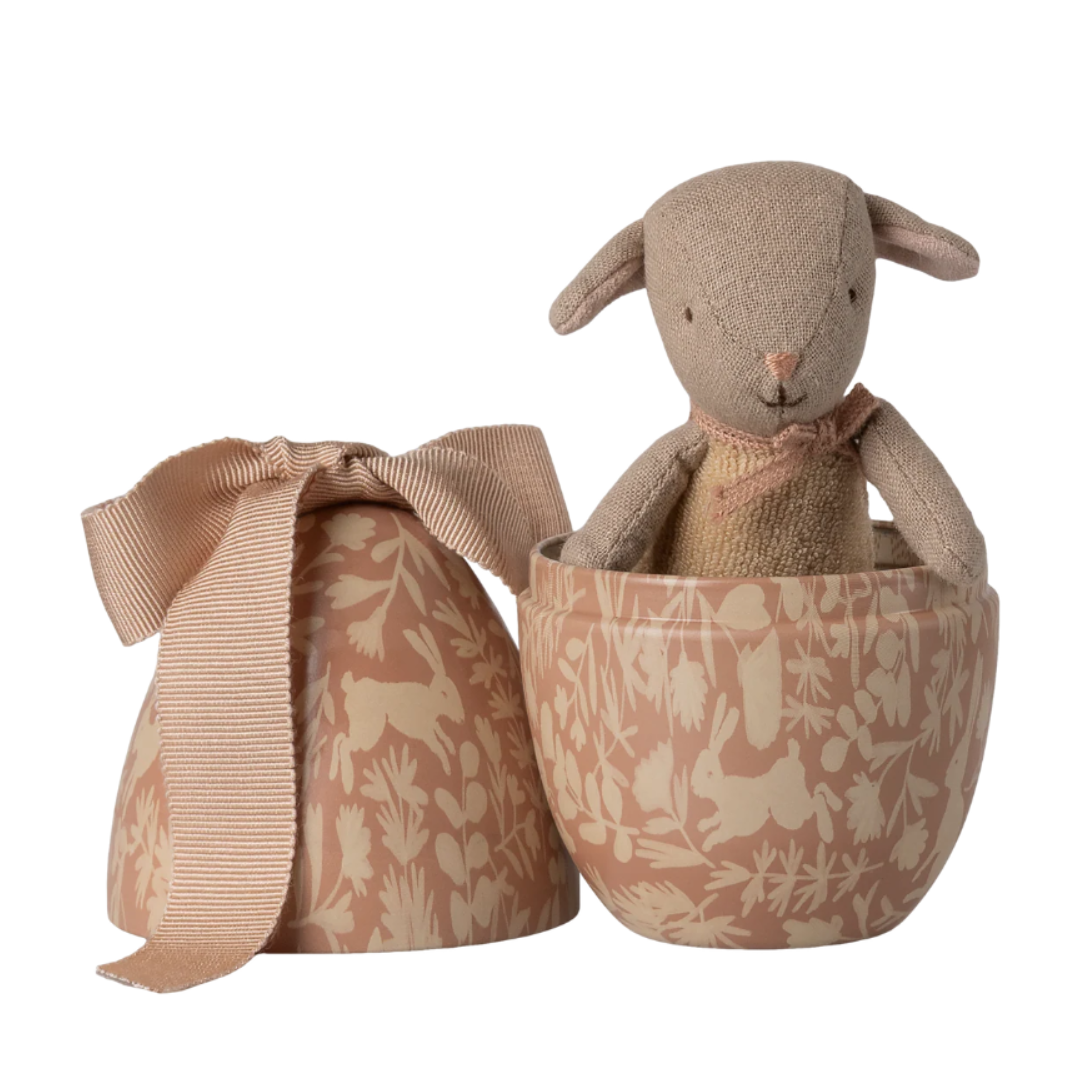 Easter Egg with Micro Lamb, Small