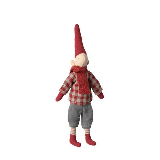 Pixy, Size 1 Boy (Red Checkered Shirt)
