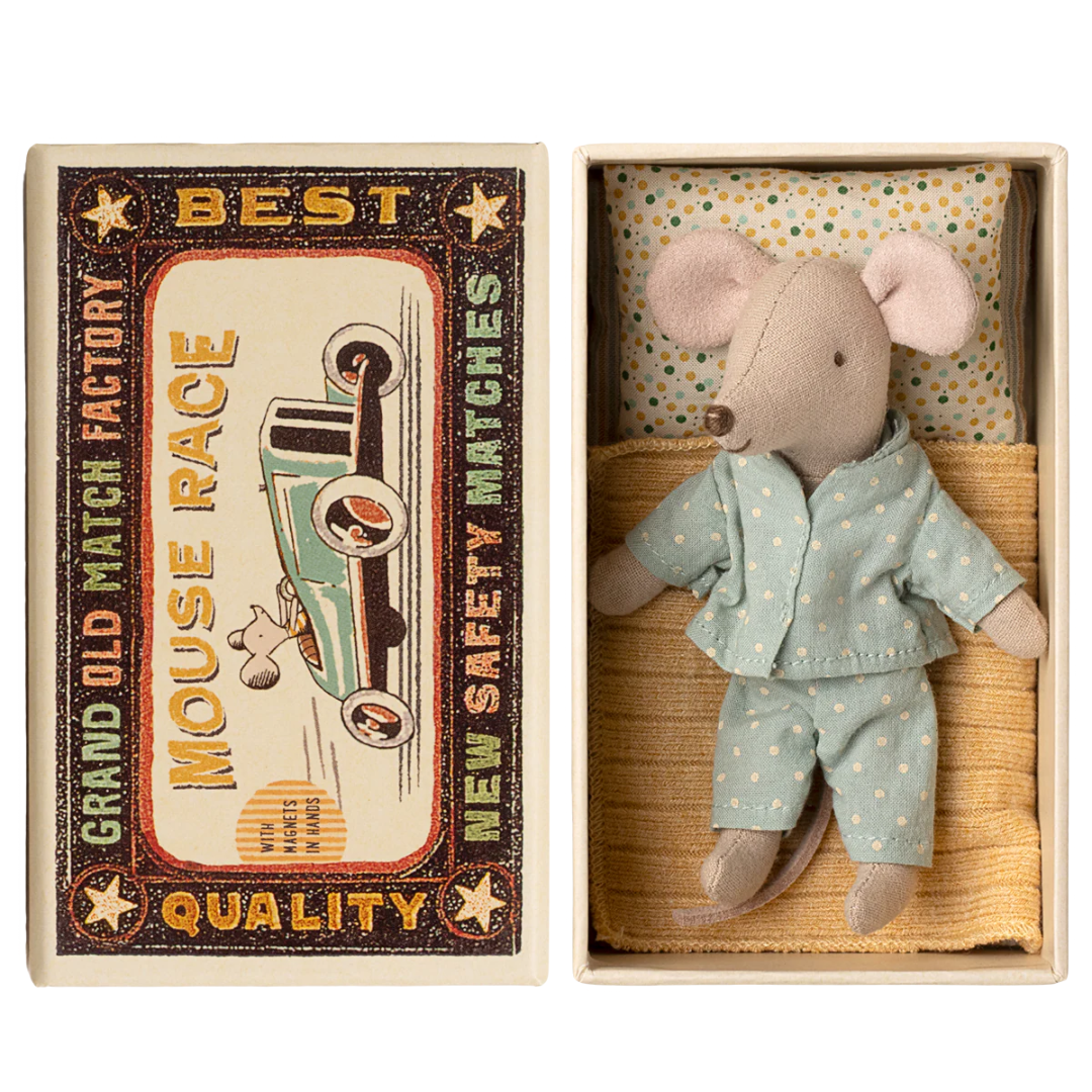 Little Brother Mouse in Matchbox