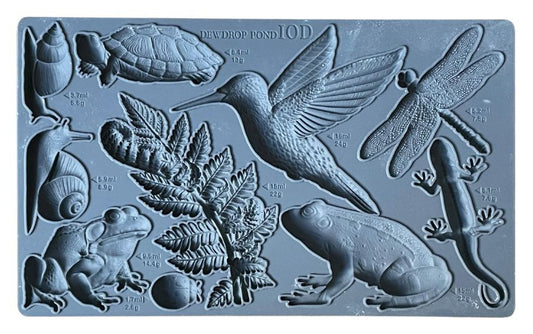 Dewdrop Pond 6x10 IOD Mould