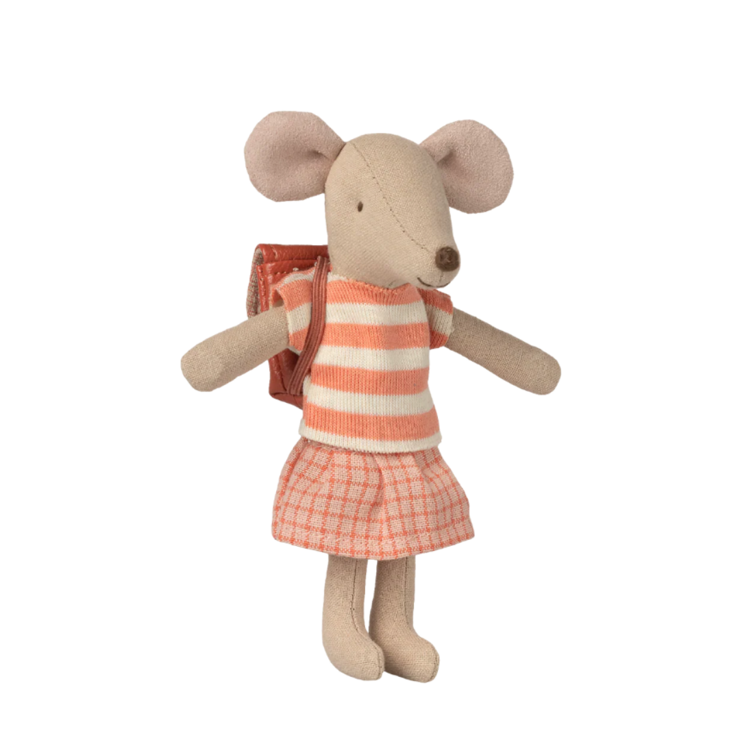 Tricycle Mouse, Big Sister (Coral)
