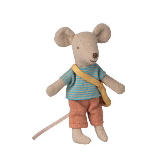 Little Brother Mouse with Bag