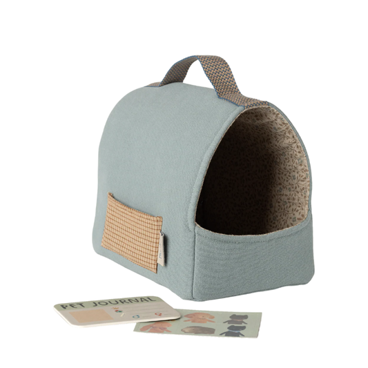 Puppy Carrier, Small (Dusty Blue)