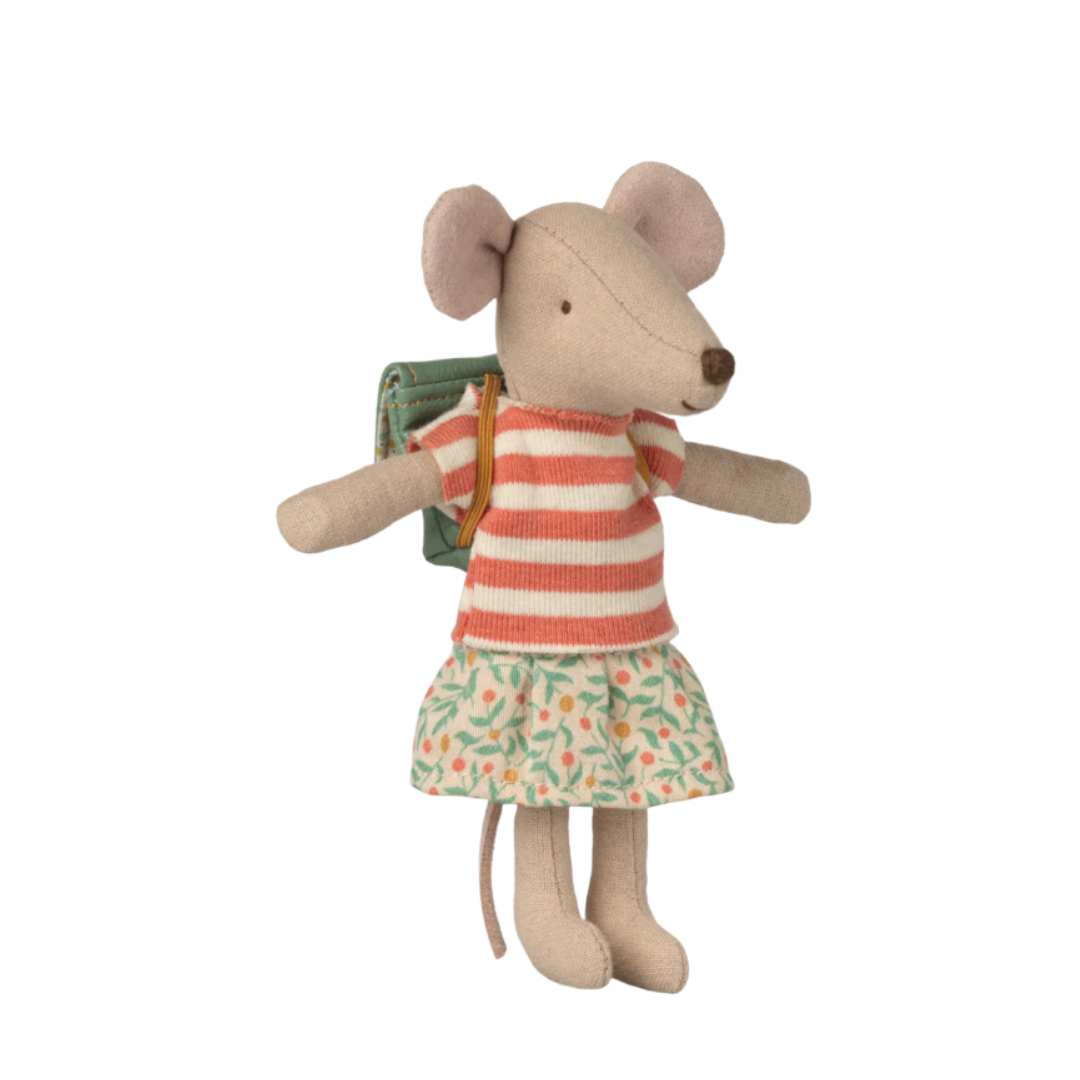 Clothes and Bag, Big Sister Mouse (Green)