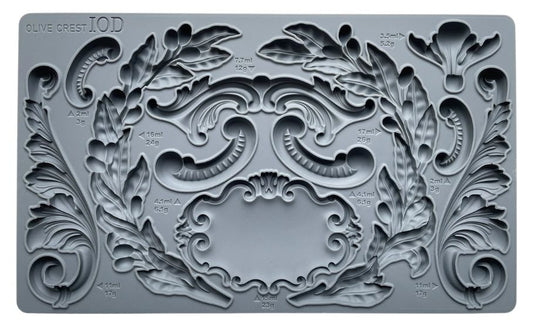 Olive Crest 6x10 IOD Mould