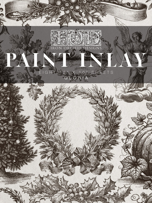 Gloria Paint Inlay IOD 12x16 Pad