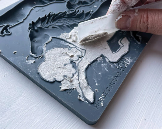 Horse & Hound IOD 6"x 10" Mould (Retired)