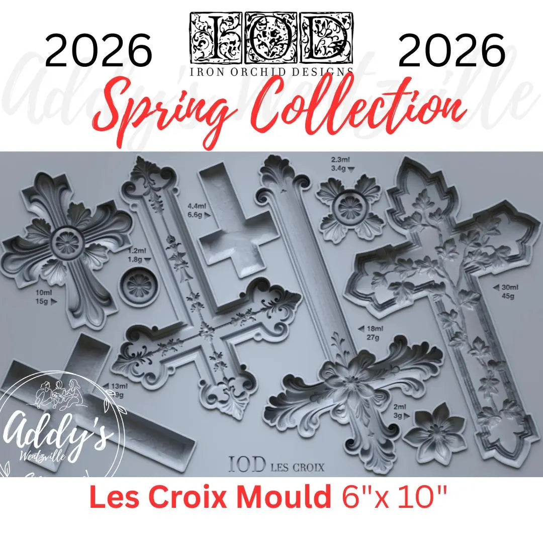 Les Croix IOD 6"x 10" Mould