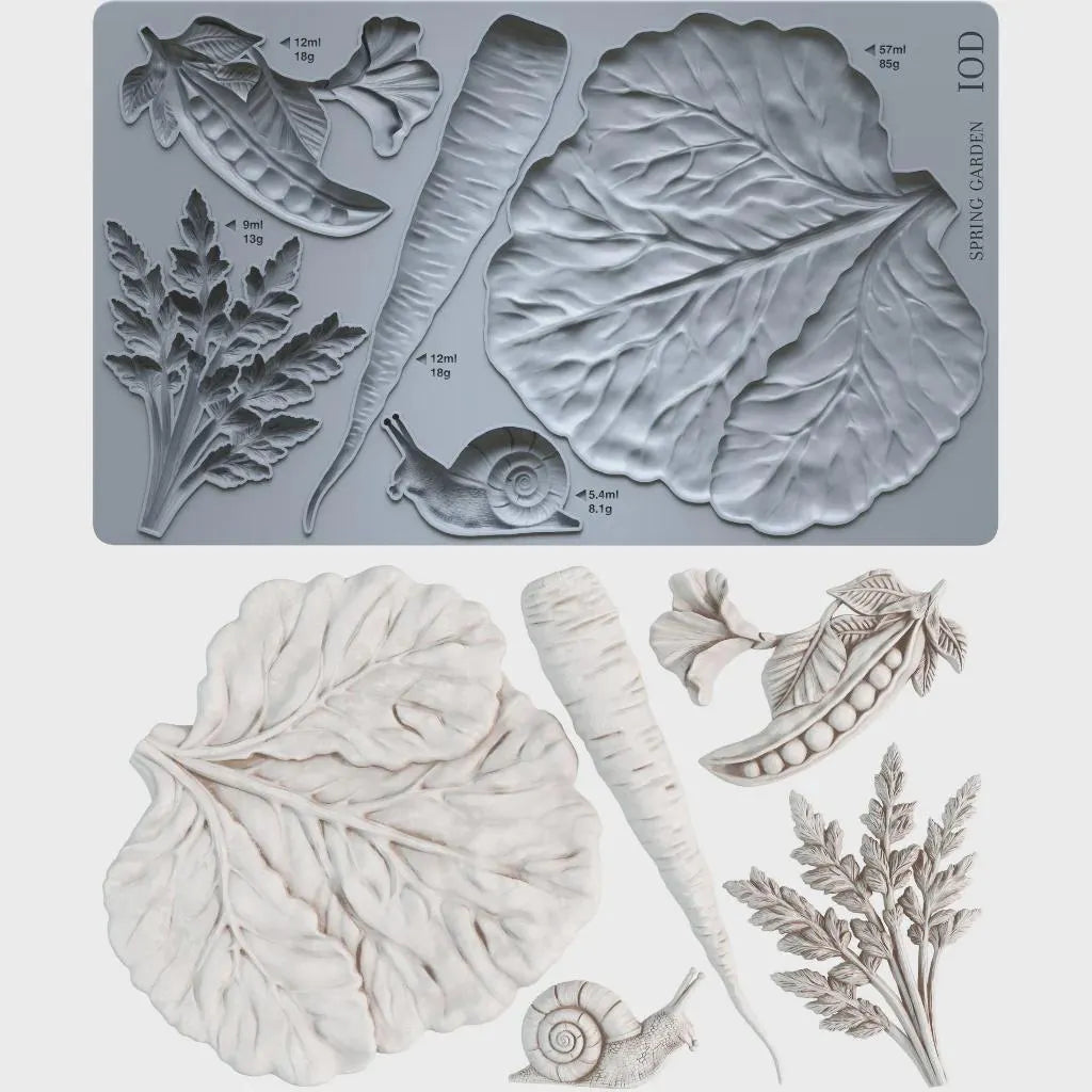 Spring Garden IOD 6"x 10" Mould