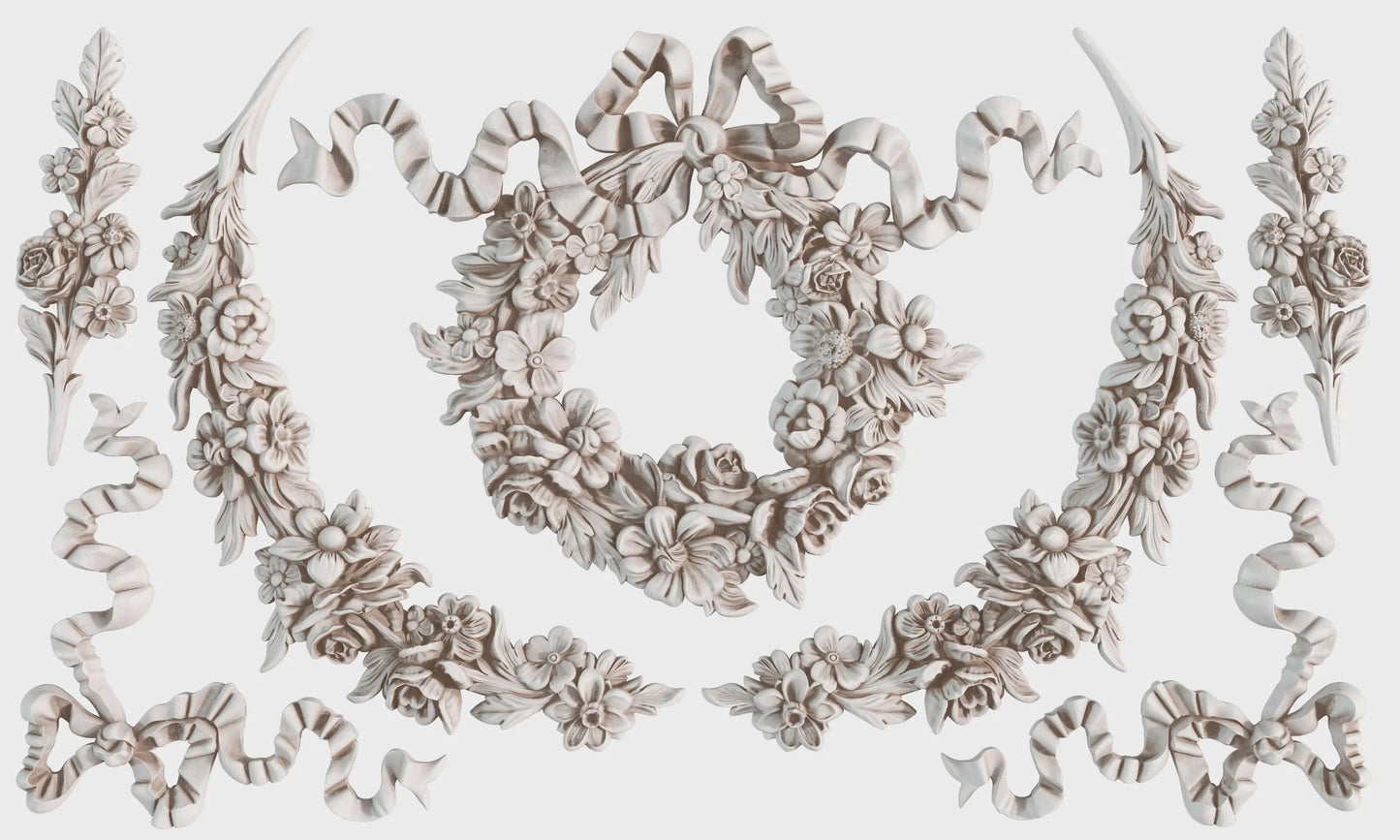 Wreath & Swags IOD 6"x 10" Mould