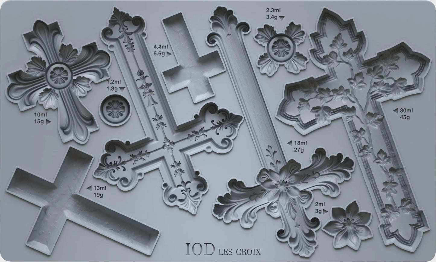 Les Croix IOD 6"x 10" Mould