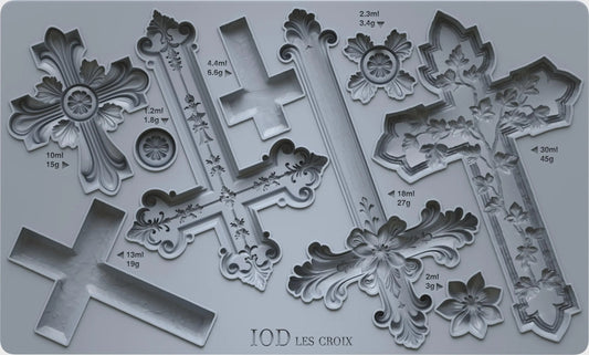 Les Croix IOD 6"x 10" Mould