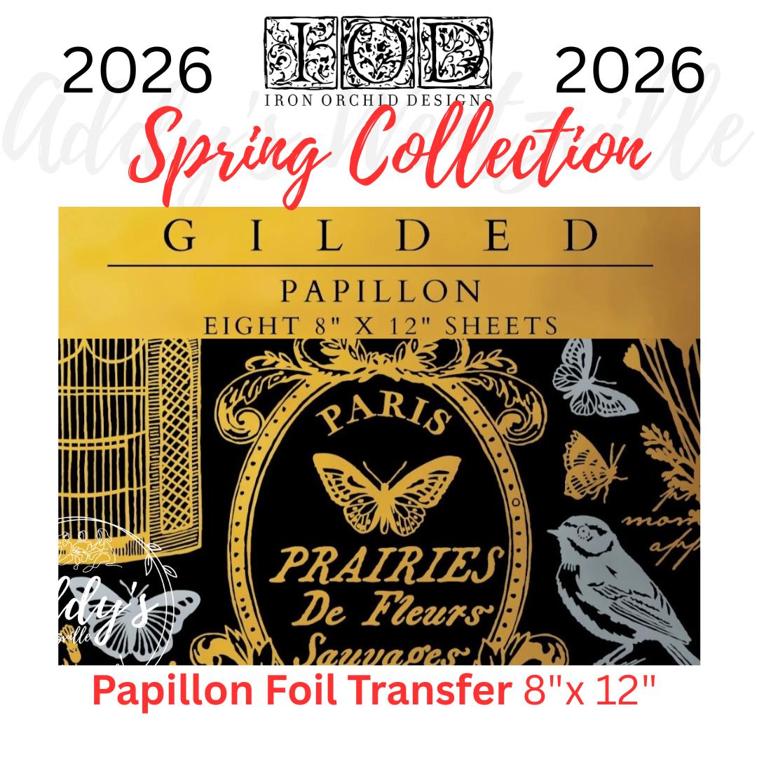 Papillon Foil IOD Transfer 8"x 12" Pad
