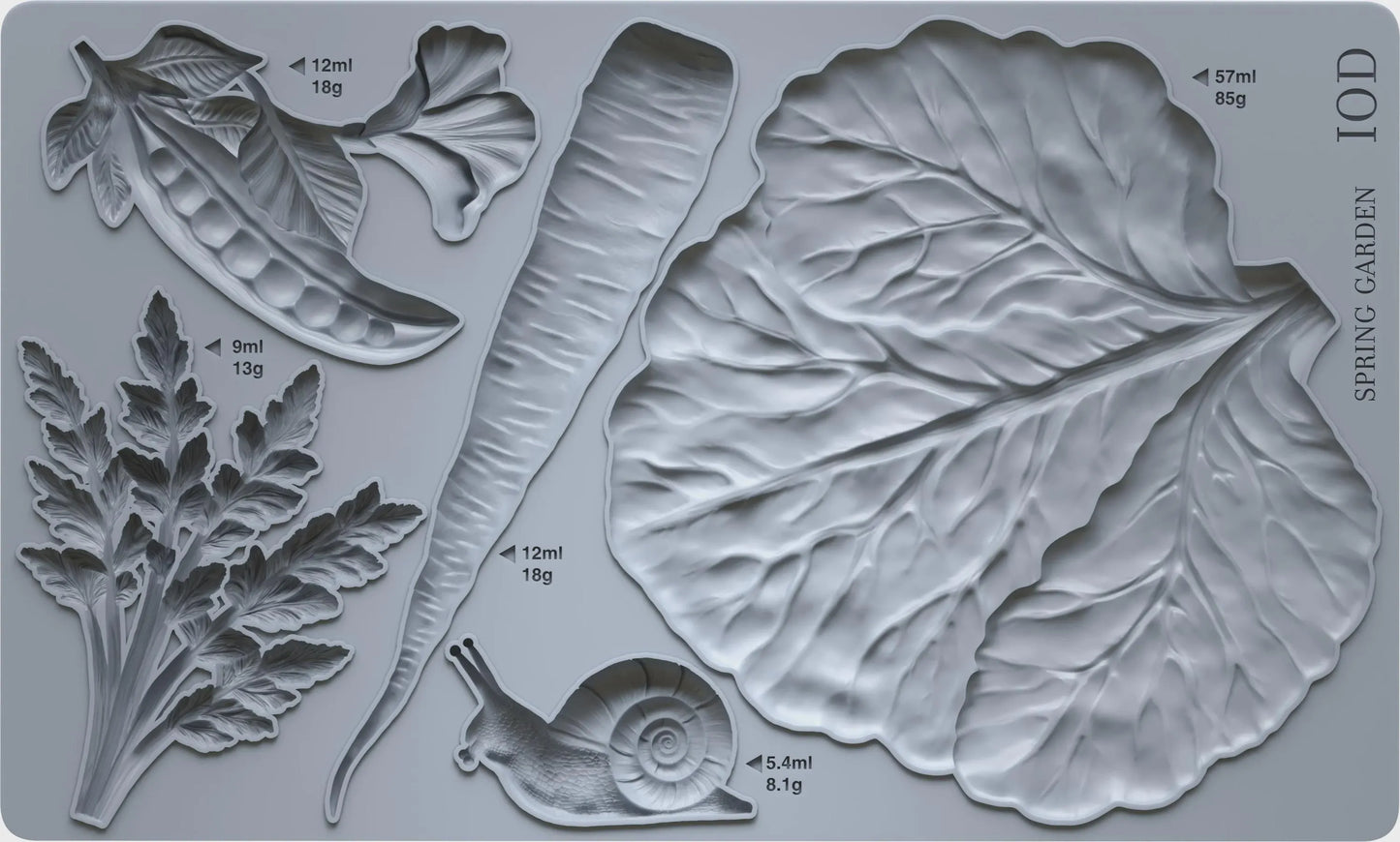 Spring Garden IOD 6"x 10" Mould
