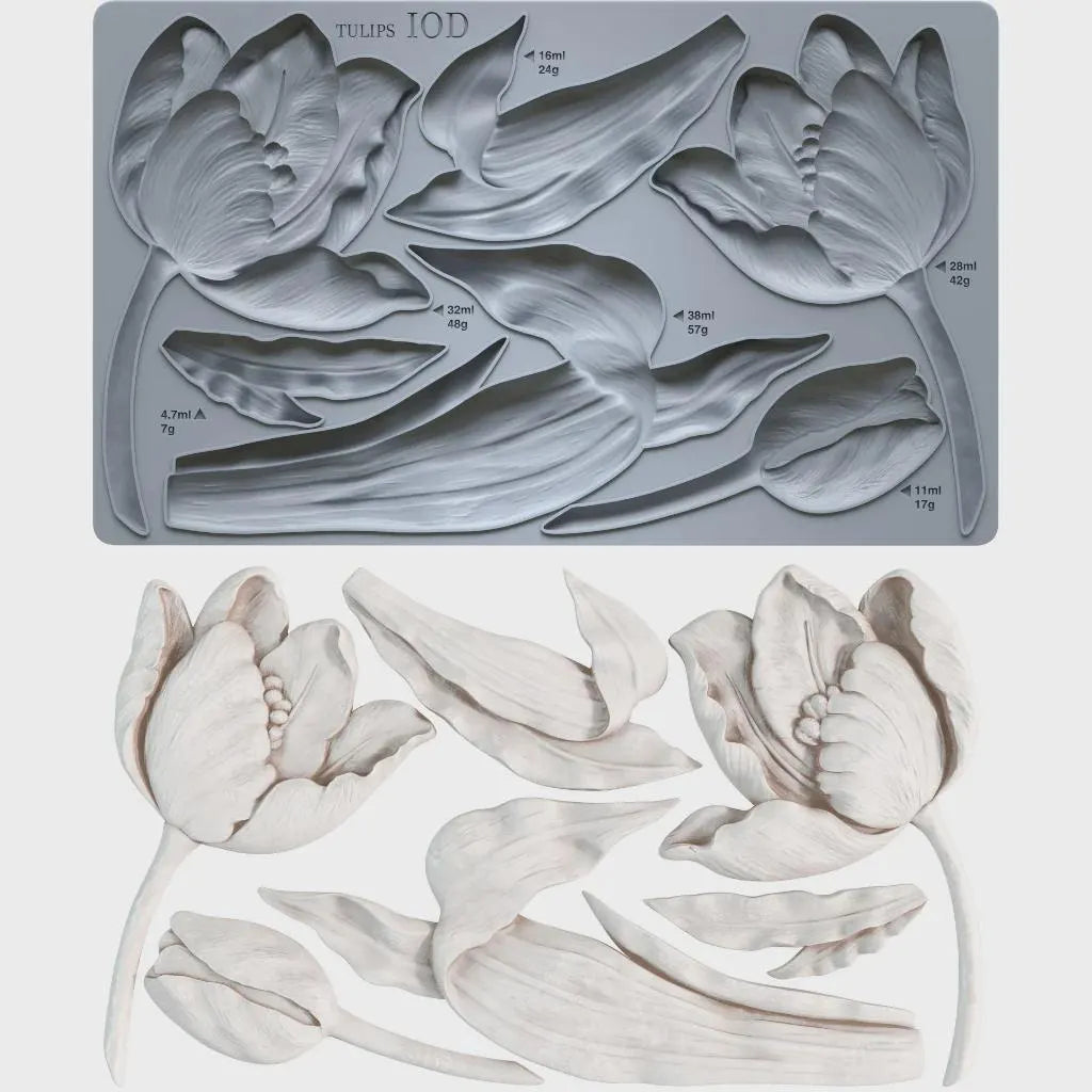 Tulip IOD 6"x 10" Mould
