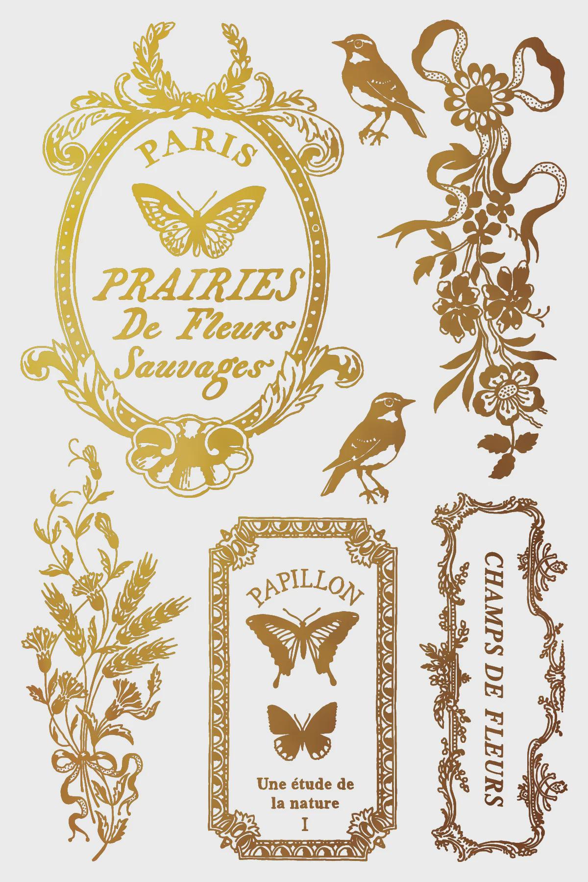 Papillon Foil IOD Transfer 8"x 12" Pad