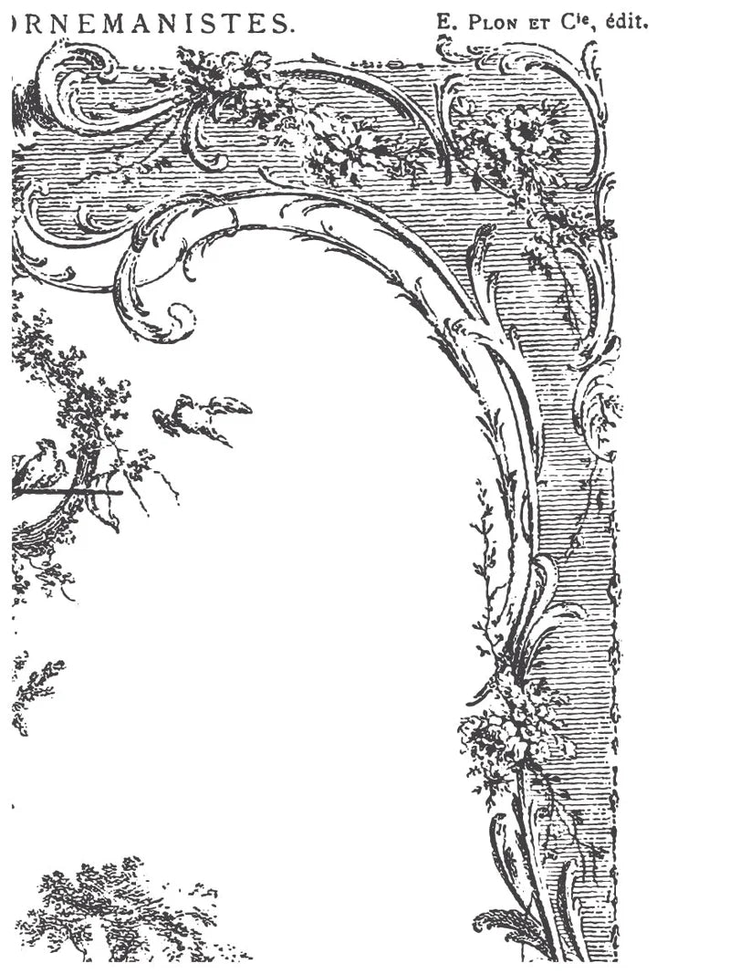La Chasse IOD Paint Inlay 12x16 Pad