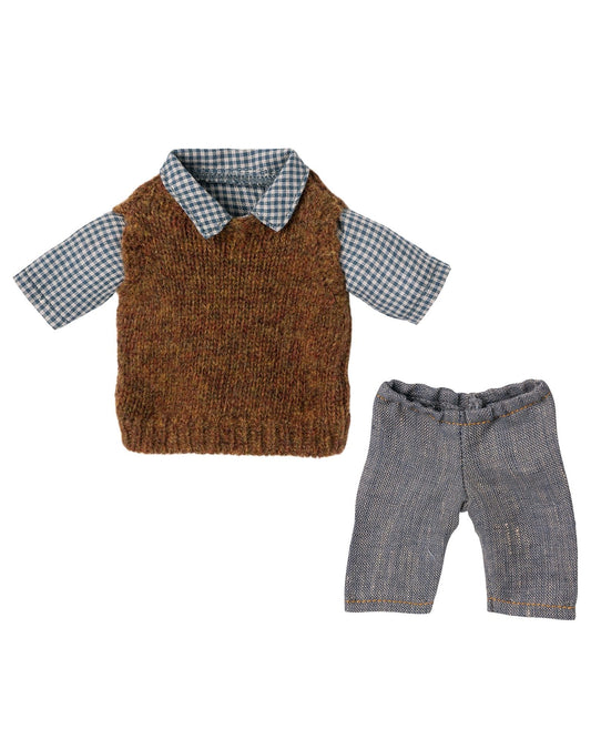 Shirt, Slipover, and Pants, Teddy Dad