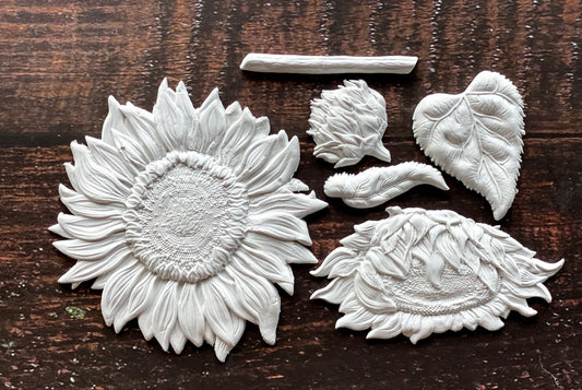 Sunflowers IOD 6"x 10" Mould