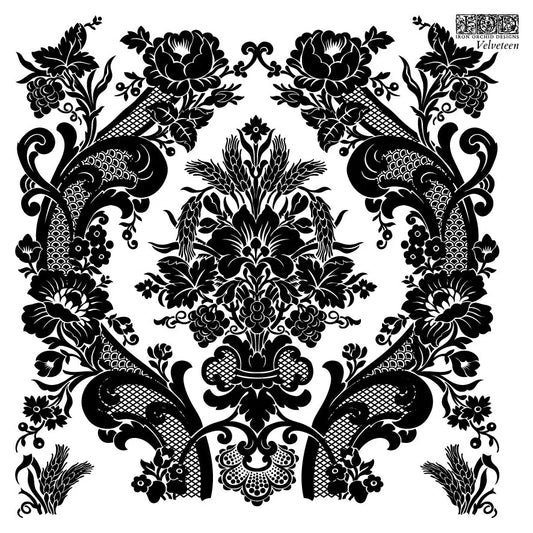 Velveteen IOD 6"x 6" Stamp