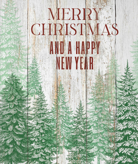 Winter Forest IOD 12"x 12" Stamp (Retired)