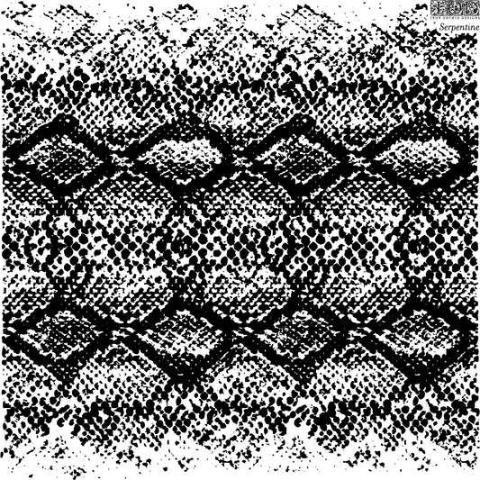 Serpentine 12x12 IOD Stamp (Retired)